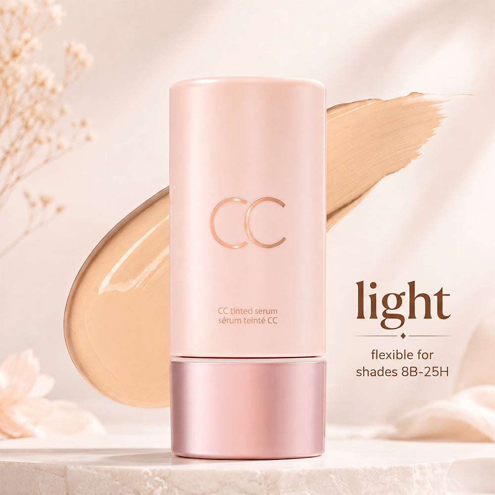 CC Tinted Serum C Shade-Adaptive Coverage, 24H Hydration & Waterproof Wear
