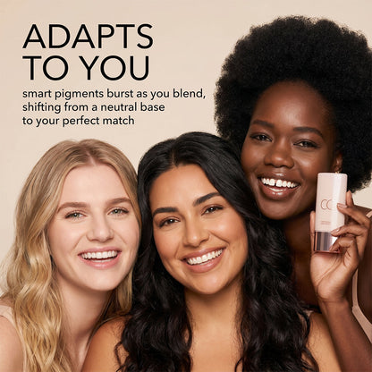 CC Tinted Serum C Shade-Adaptive Coverage, 24H Hydration & Waterproof Wear
