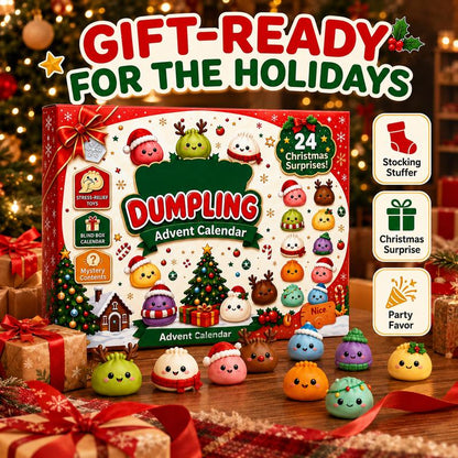 2026 Christmas Advent Calendar – 24 Days of Cute Squeeze Toy Surprises