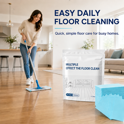 🧽 100-Piece Floor Cleaning Tablets – Multi-Surface Antibacterial Cleaner ✨