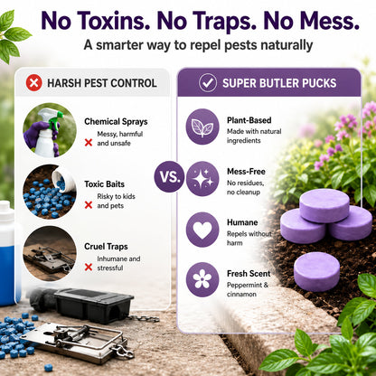 🔥Hot Sale 50% OFF🔥✅ 10,000+ Happy Customers 🐭 All-Natural Peppermint & Cinnamon Pest & Rodent Repellent Pucks 🕷️🐍