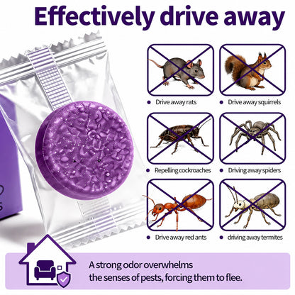 🔥Hot Sale 50% OFF🔥✅ 10,000+ Happy Customers 🐭 All-Natural Peppermint & Cinnamon Pest & Rodent Repellent Pucks 🕷️🐍