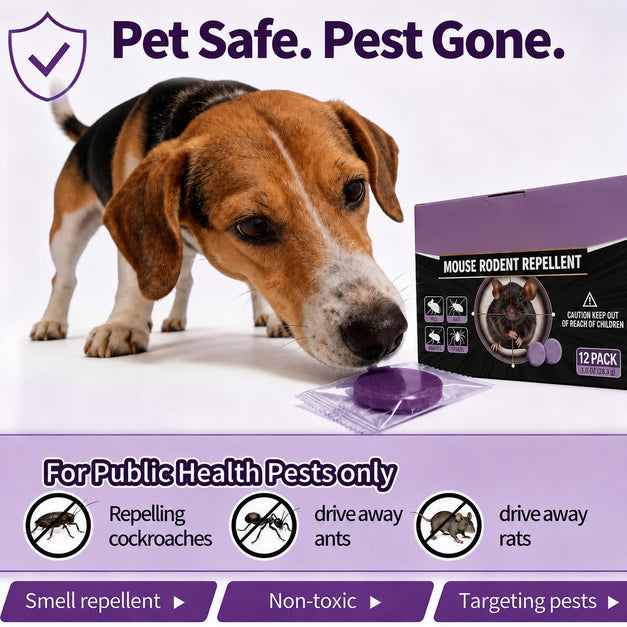 🔥Hot Sale 50% OFF🔥✅ 10,000+ Happy Customers 🐭 All-Natural Peppermint & Cinnamon Pest & Rodent Repellent Pucks 🕷️🐍