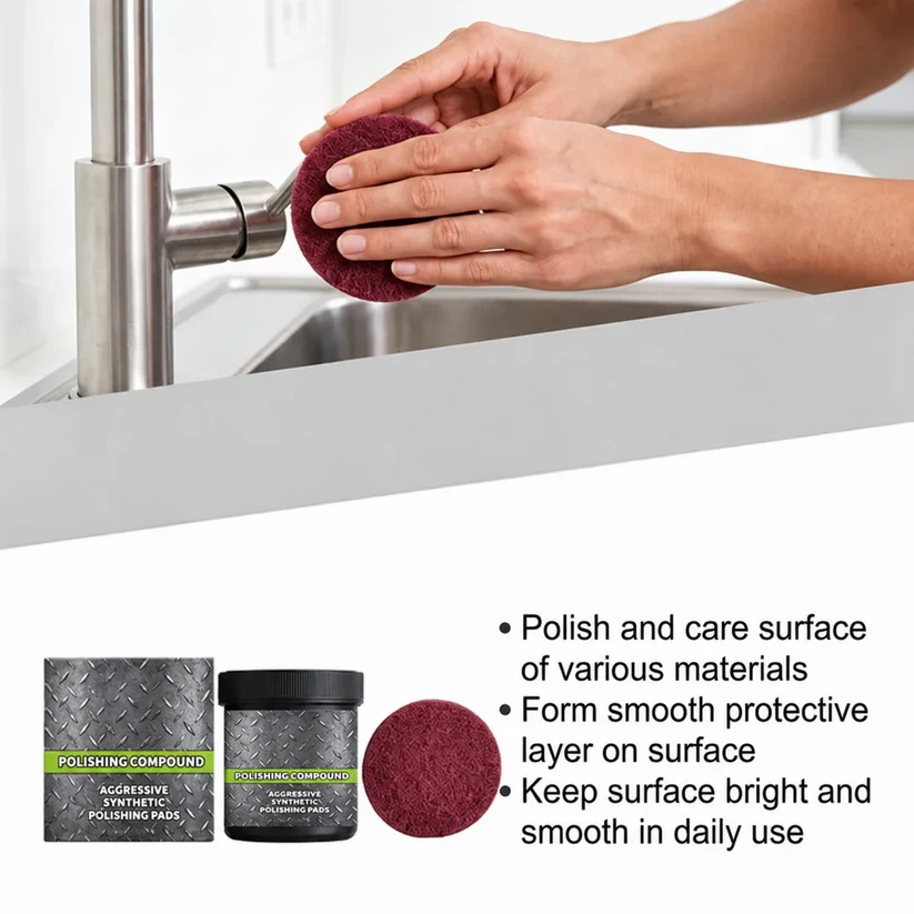 🎁💥LAST DAY SALE 50% OFF!!⚡All-in-One Surface Restoration Polish with Pad
