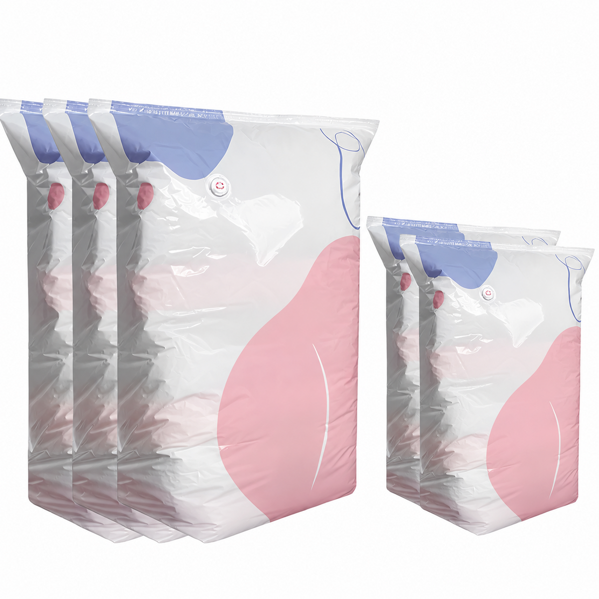 🥳2026 HOT SALE🥳💞 50% OFF! No‑Pump Vacuum Storage Bags – Press & seal, no pump needed. Saves 80% space, keeps clothes dry & dust‑free. Perfect for bulky bedding & off‑season gear. 🛏️🗄️