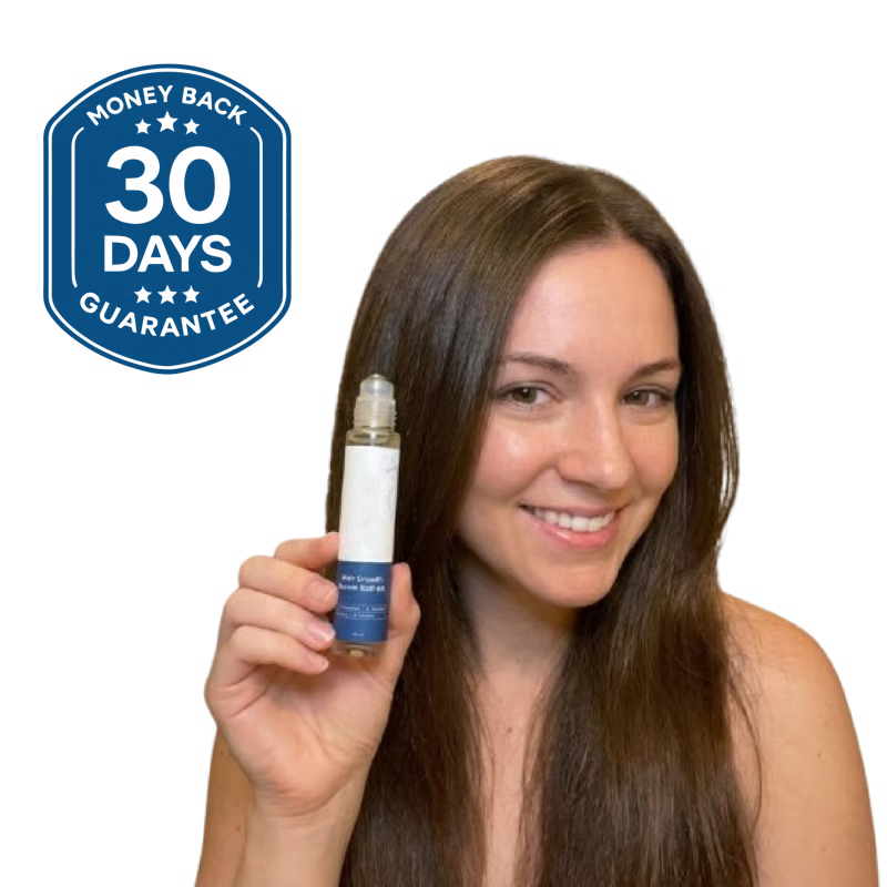 Advanced Hair Density Roll-On Scalp Serum – Saw Palmetto, Rosemary & Caffeine for Fuller-Looking Hair