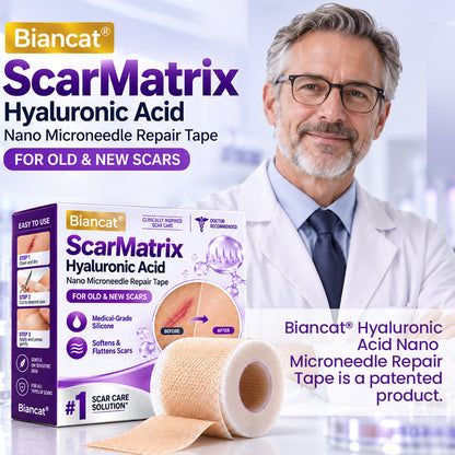BBOJI® ScarMatrix Hyaluronic Acid Nano Microneedle Repair Tape