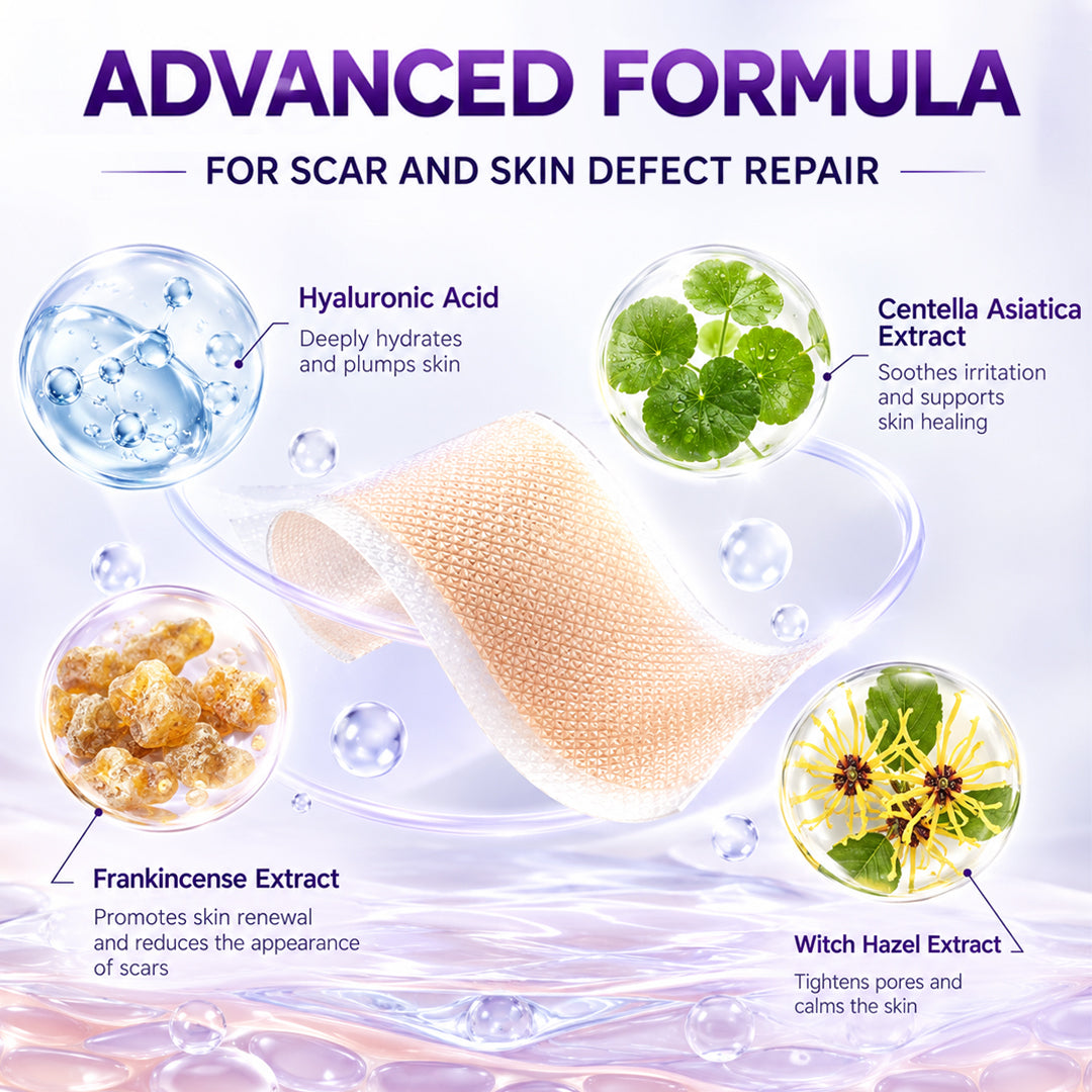 BBOJI® ScarMatrix Hyaluronic Acid Nano Microneedle Repair Tape