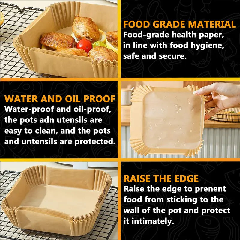 Disposable Air Fryer Paper Liners