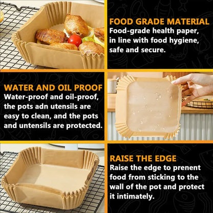 Disposable Air Fryer Paper Liners