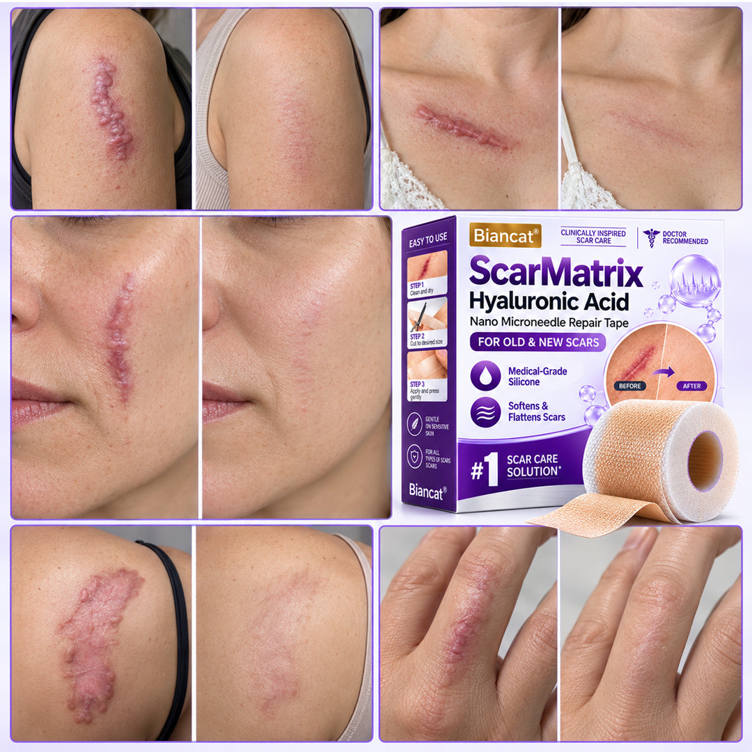 BBOJI® ScarMatrix Hyaluronic Acid Nano Microneedle Repair Tape