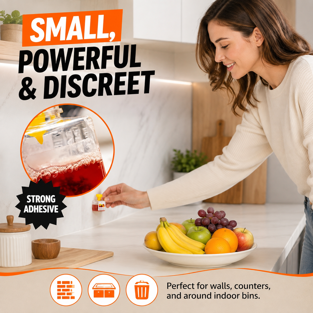 BUY 1 GET 1 FREE🔥Ultra-Strong Fruit Fly Trap - User Friendly (Up to 3 Weeks per Bottle)