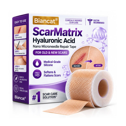 BBOJI® ScarMatrix Hyaluronic Acid Nano Microneedle Repair Tape