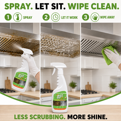 🔥 Powerful Kitchen Degreasing Spray — Quickly Removes Stubborn Grease ✨