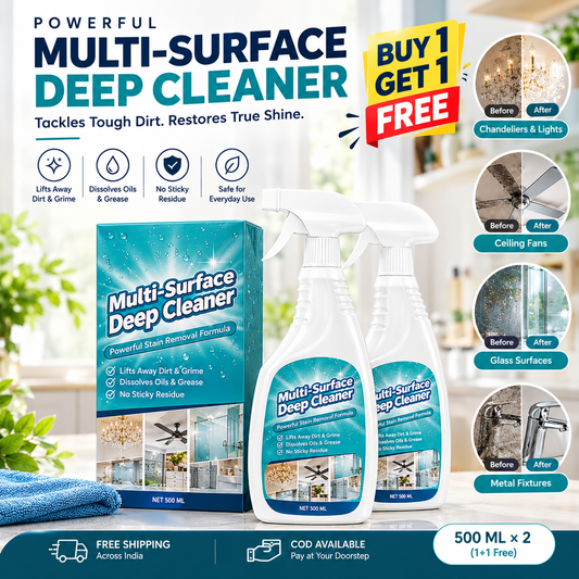 Powerful Multi-Surface Stain Removal Cleaner – Deep Cleaning Spray for Home
