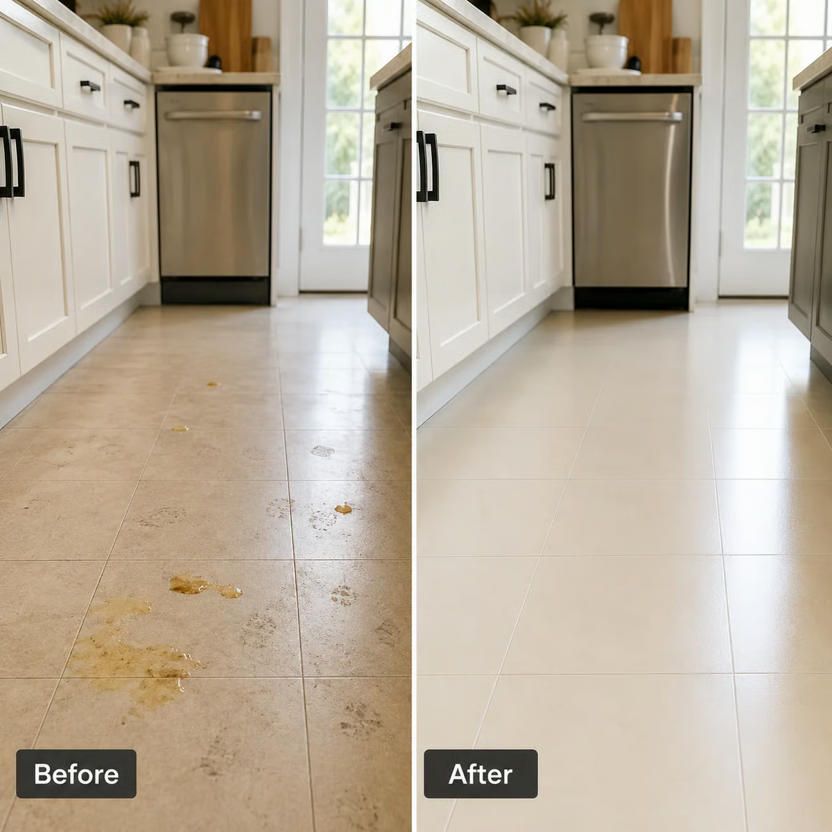 🧽 100-Piece Floor Cleaning Tablets – Multi-Surface Antibacterial Cleaner ✨
