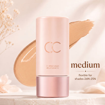 CC Tinted Serum C Shade-Adaptive Coverage, 24H Hydration & Waterproof Wear