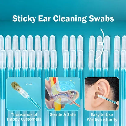 🔥Last Day 70% OFF 💦Sticky Ear Cleaning Sticks – Gentle, Visible Ear Care