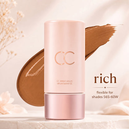 CC Tinted Serum C Shade-Adaptive Coverage, 24H Hydration & Waterproof Wear