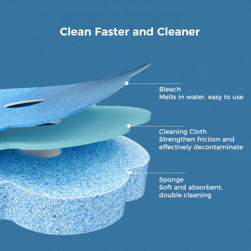🔥LAST DAY SALE⚡50K+ SOLD!🚽💦Hands-Free Cleaning Gadget🧽Disposable toilet cleaning tool💦