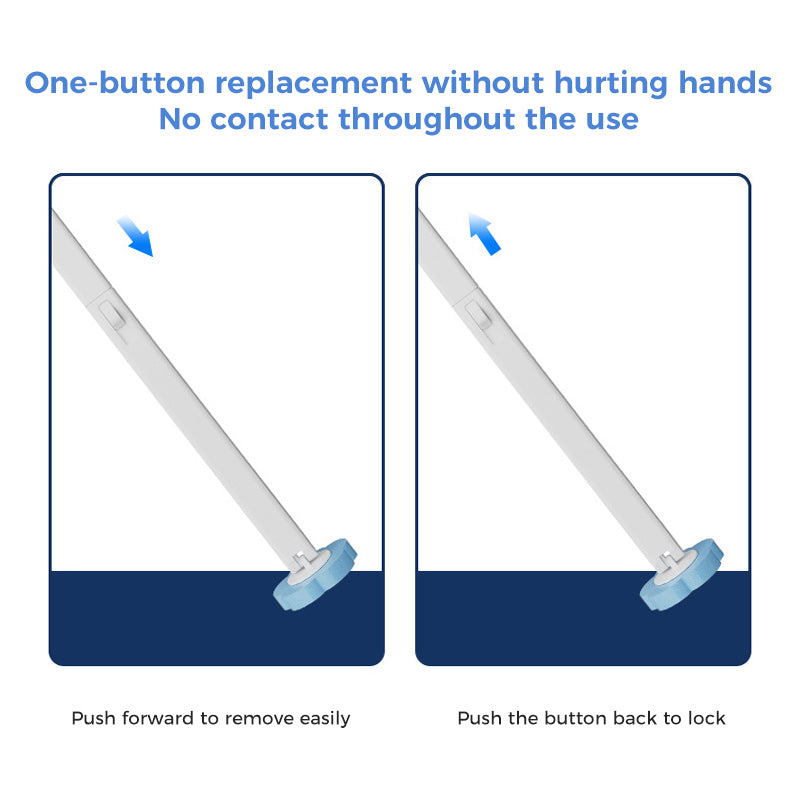 🔥LAST DAY SALE⚡50K+ SOLD!🚽💦Hands-Free Cleaning Gadget🧽Disposable toilet cleaning tool💦