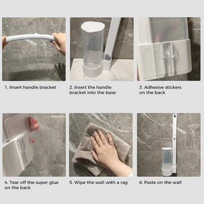 🔥LAST DAY SALE⚡50K+ SOLD!🚽💦Hands-Free Cleaning Gadget🧽Disposable toilet cleaning tool💦