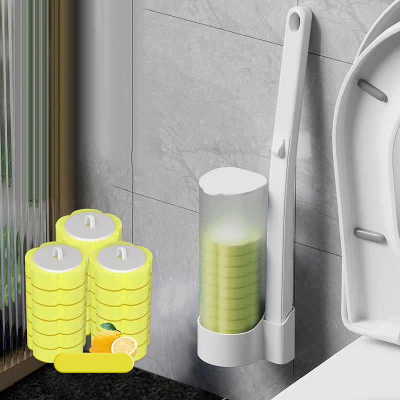 🔥LAST DAY SALE⚡50K+ SOLD!🚽💦Hands-Free Cleaning Gadget🧽Disposable toilet cleaning tool💦