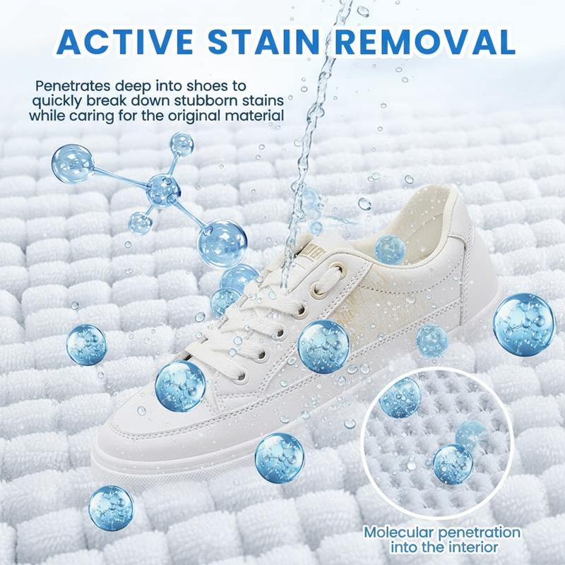 ⏳Limited-time Special Price!!🧼No-Wash Shoe & Leather Cleaner Cream - Stain Remover with Sponge