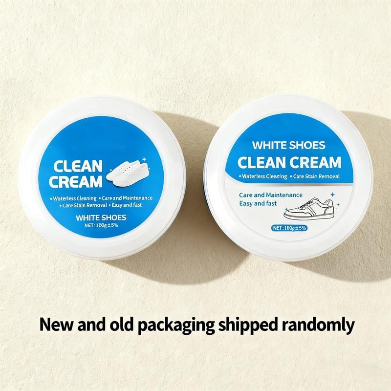 ⏳Limited-time Special Price!!🧼No-Wash Shoe & Leather Cleaner Cream - Stain Remover with Sponge