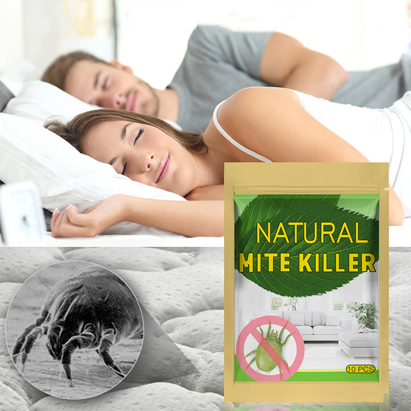 🔥Hot Sale 50% OFF🔥 Natural Mite Control Sachet 10-Pack – Plant-Based, Non-Toxic, 60-Day 🌿