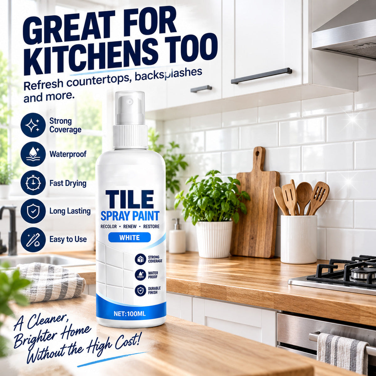 🎨 Tile Renewal Spray Paint | 100ml