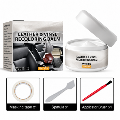 Leather Repair Paste – Fills scratches & scuffs, restores texture.👞